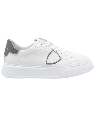 Philippe Model Sneakers Bianche Con Tempio - Bianco