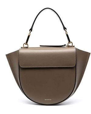 Wandler Shoulder Bag Hortensia - Brown