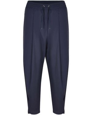 Herno Pants Made Of Nylon - Blue
