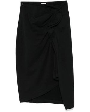 Dries Van Noten Fleece Skirt - Black