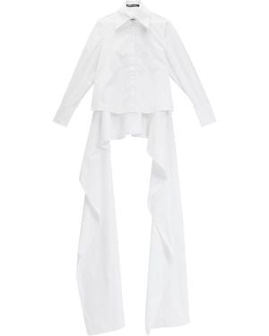 KARL LAGERFELD Karl Studio Poplin Blouse - White
