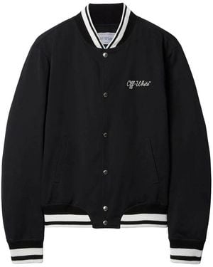 Off-White c/o Virgil Abloh Bomber Jackets - Black