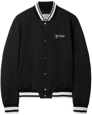 Off-White c/o Virgil Abloh Bomber Jackets - Black