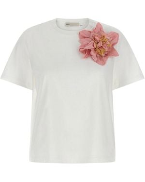 Tory Burch Cotton T-Shirt - White