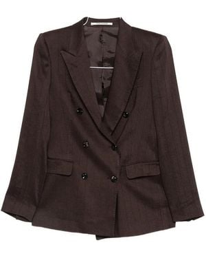 Tagliatore Double-Breasted Suit - Brown