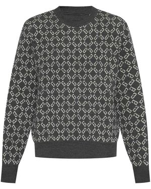 Givenchy Crew Neck Jumper - Grey