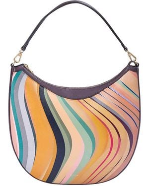 Paul Smith Swirl Hobo Bag - Blue