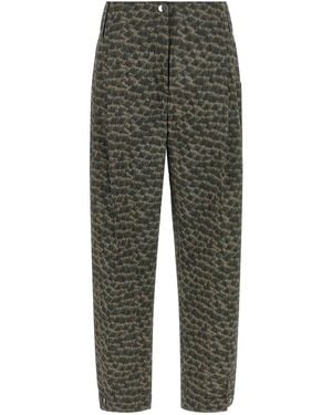 Kiko Kostadinov Peregrine Wool Pants - Green