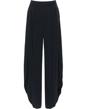 Max Mara Piano Pant Bran - Blue