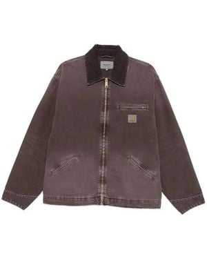 Carhartt Og Detroit Jacket - Brown