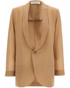 Philosophy Di Lorenzo Serafini Etamine Blazer - Natural