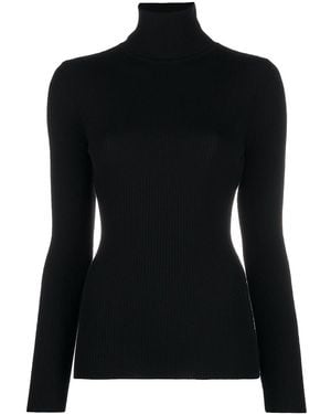 Wolford Wool Turtle-Neck Jumper - Black