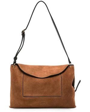 Wandler Penelope Slouch Bag - Brown