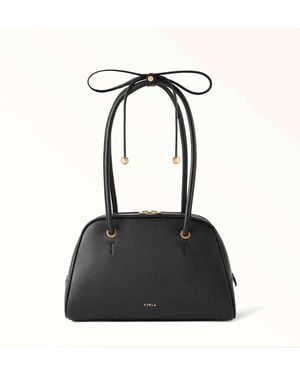 Furla Poppy M Shoulder Bag - Black