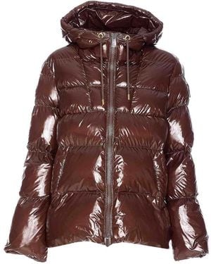 Pinko Eleodoro Down Jacket - Brown