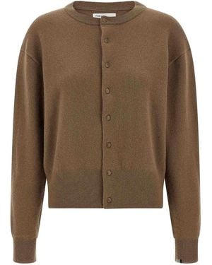 Extreme Cashmere Cardigan - Marrone
