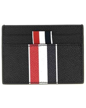 Thom Browne Rwb Card Holder - Black