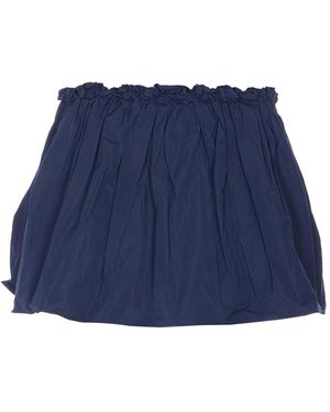 ShuShu/Tong Hand-Sewn Floral Short - Blue
