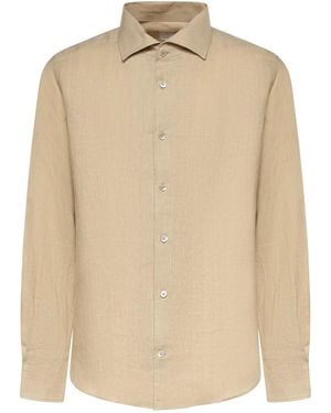 Eleventy Linen Shirt - Natural