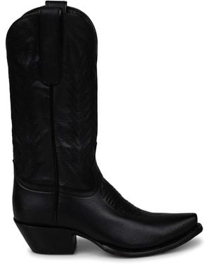 Caborca Texan Boots - Black