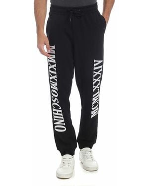 Moschino Trousers Mmxix - Black
