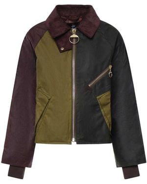 Barbour Arlene Waxed Jacket - Brown