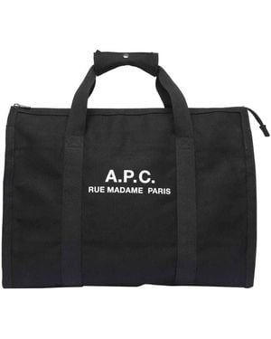 A.P.C. Recuperation Gym Bag - Black