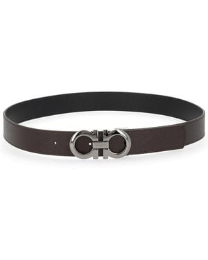Ferragamo Reversible Belt - Brown