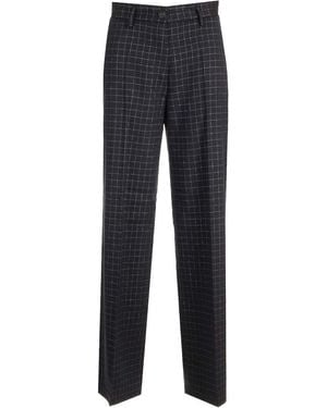 Forte Forte Straight Leg Trousers - Blue