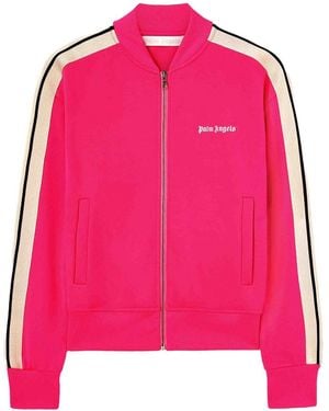Palm Angels Embroidered Bomber Jacket - Pink