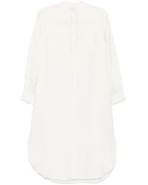 Fabiana Filippi Shirt Midi Dress - White