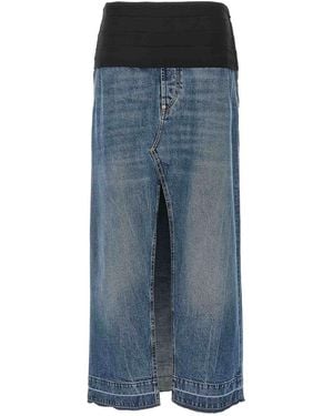 adidas By Stella McCartney Tuxedo Skirt - Blue