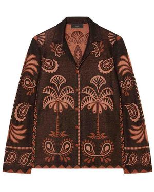 Alanui Wild Wonder Shirt - Brown