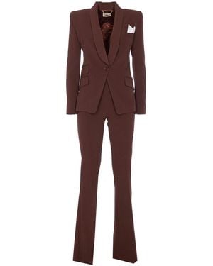 Elisabetta Franchi Elegant Suit - Red