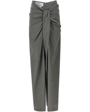 GIUSEPPE DI MORABITO Cool Wool Trousers - Grey