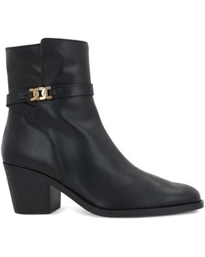 TOD’S LEATHER ANKLE BOOTS アンクル ブーツ スムースレザー Tod's/トッズ｜ブラック レザー アンクル ブーツ