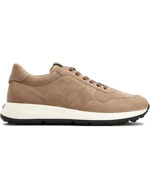 Tod's Suede Leather Sneakers - Natural