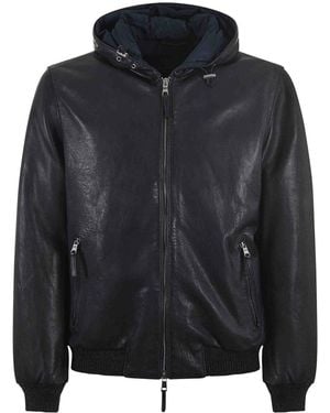 The Jack Leathers Jacket - Black