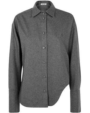 The Attico Eliza Shirt - Gray