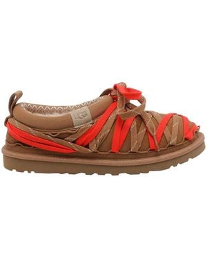 UGG Tasman Lace Mules - Red