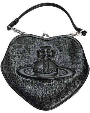 Vivienne Westwood Belle Heart Frame Purse - Black