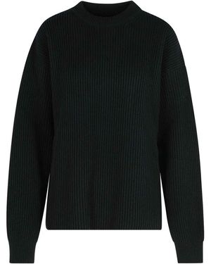 Jil Sander Wool Crew Neck Jumper - Black