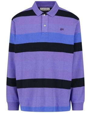 ERL Striped Polo - Blue