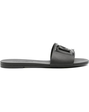 Dolce & Gabbana Rubber Sandal - Black