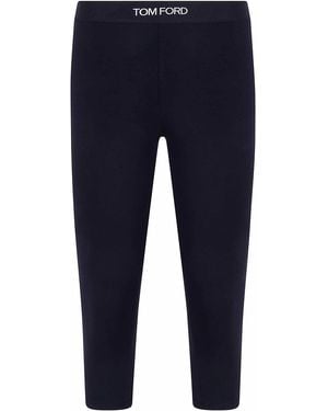 Tom Ford Modal Yoga Pants - Blue