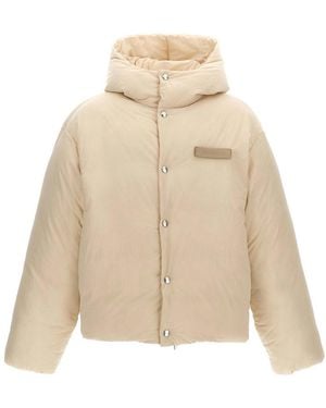 Jacquemus Puffer Jacket - Natural