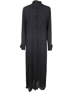 Maria Calderara New Roomy Fit Parachute Long Shirt - Black
