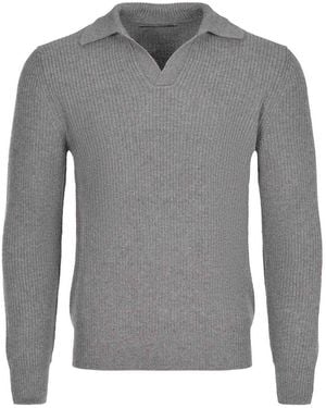 Tagliatore Polo Made Of Wool - Grey