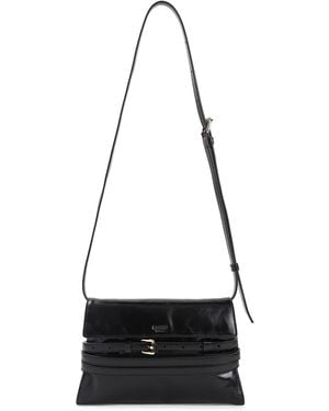 Moschino Leather Shoulder Bag - White