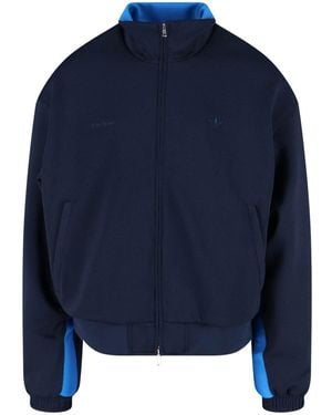 adidas Logo Zip Jacket - Blue